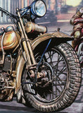 Motorcycles Stamp Scott Squirrel 486 cc Harley Davidson S/S MNH #4384 / Bl.692