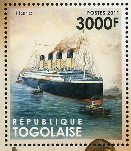 Titanic Stamp Edward John Smith Ship Transportation S/S MNH #4248 / Bl.4248