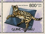 Savannah Cat Stamp Pet Domestic Animal Souvenir Sheet MNH #5932-5935