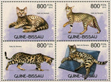 Savannah Cat Stamp Pet Domestic Animal Souvenir Sheet MNH #5932-5935