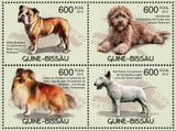 Hybrid Dogs Stamp Boxer Bulldog Bull Terrier Shetland Labradoodle S/S MNH #5867