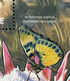 Butterflies & Flowers of Africa Stamp Bebearia Sophus S/S MNH #4121 / Bl.632