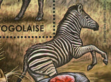 The Serengeti Savanna Ecosystem Stamp Lion Zebra Crow S/S MNH #4225 / Bl.645