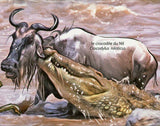 Fauna of Mangroves Forest of South Africa Stamp Crocodile S/S MNH #4223 / Bl.642