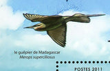 Fauna of Mangroves Forests of Madagascar Stamp Turtle Eretmochelys Imbricata S/S