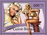 Jayne Mansfield Stamp American Actress Singer S/S MNH #5788-5792