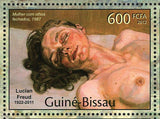 Lucian Freud Stamp Paintings Art Painter Souvenir Sheet MNH #5822-5826