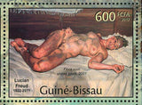 Lucian Freud Stamp Paintings Art Painter Souvenir Sheet MNH #5822-5826