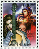 Amy Winehouse Stamp Tribute Singer Songwriter Music S/S MNH #5685-5687