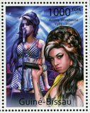 Amy Winehouse Stamp Tribute Singer Songwriter Music S/S MNH #5685-5687