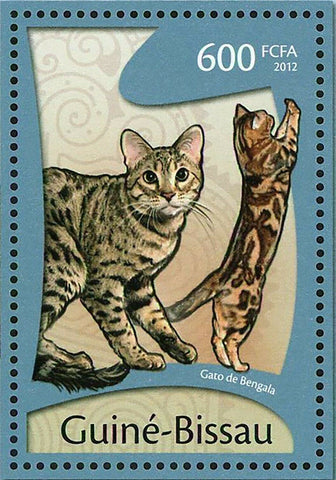 Cats Stamp Bengal Asian Russian Oriental Turkish S/S MNH #5764-5768
