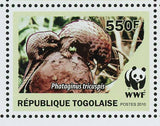 Pangolins Stamp Phataginus Tricuspis Wild Animal S/S MNH #3454-3457