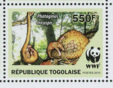 Pangolins Stamp Phataginus Tricuspis Wild Animal S/S MNH #3454-3457
