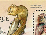 Rodents Stamp Anomalurus Derbianus Acomys Spinosissimus S/S MNH #4937 / Bl.507