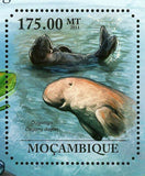 Dugongs Stamps Dugongo Marine Fauna Dugong Dugon S/S MNH #5000 / Bl.516
