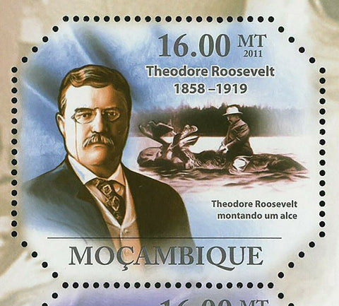 Theodore Roosevelt Stamp Mikhail Gorbachev Lech Walesa S/S MNH #4819-4824