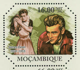 Cinema Stamp Alfred Hitchcock Marlon Brando James Dean S/S MNH #4749-4754