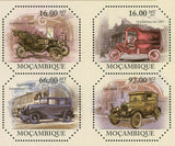 Vintage Ford Cars Stamp Model T-1908 Deluxe Sedan -1930 S/S MNH #4647-4650