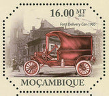 Vintage Ford Cars Stamp Model T-1908 Deluxe Sedan -1930 S/S MNH #4647-4650
