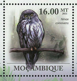 Owls Stamp Ninox Novaeseelandiae Tyto Multipunctata S/S MNH #4366-4371