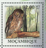 Owls Stamp Ninox Novaeseelandiae Tyto Multipunctata S/S MNH #4366-4371