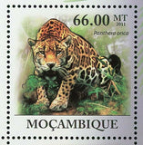 Jaguars Stamp Panthera Onca Wild Animal Souvenir Sheet MNH #4409-4414