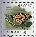 Monarch Butterflies Stamp Danaus Plexippus Insect S/S MNH #4270-4275