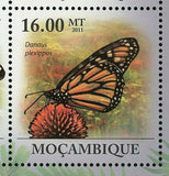 Monarch Butterflies Stamp Danaus Plexippus Insect S/S MNH #4270-4275