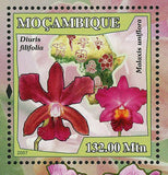 Orchids Stamp Flowers Diuris Filifolia Malaxis Uniflora S/S MNH #2921 / Bl.212