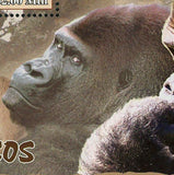Apes Stamp Primates Nomascus Nasutus Souvenir Sheet MNH #3066 / Bl.231