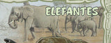 Elephants Stamp Loxodonta Africana Wild Animal Souvenir Sheet MNH #3063 / Bl.228