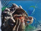 Marine Fauna Stamp Chauliodus Crab Souvenir Sheet MNH #2955 / Bl.216