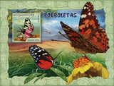 Butterflies Stamp Arctia Hebe Insect Souvenir Sheet MNH #2934 / Bl.213