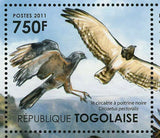 Birds of Prey of Africa Stamp Sea Eagle Bald Eagle Souvenir Sheet MNH #4122-4125