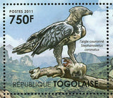 The Highlands of Ethiopia Stamp Gelada Primate Eagle S/S MNH #4209-4212