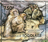 The Atlas Mountains Stamp Lion Macaque Panthera Leo S/S MNH #4201-4204