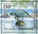 Fauna of Mangroves Stamp Heron Bird Manatees Little Cormorant S/S MNH #4149-415