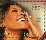 Whitney Houston Stamp Music American Singer Souvenir Sheet MNH #4598-4601