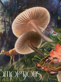 Mushrooms Stamp Cortinarius Torvus Ants Deers S/S MNH #4407 / Bl.697