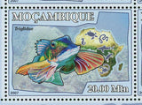 Poisonous Fish Stamp Balistodae Hydrocynus Lophius S/S MNH #2949-2954