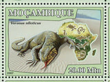 Lizards Chamaeleo Jacksonii Brookesia Varanus Niloticus S/S MNH #2991-2996