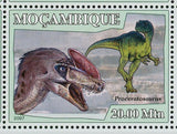 Dinosaurs Stamp Therizinosaurus Melanorosaurus Heterodontosaurus S/S MNH #2970