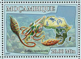 Crustaceans Stamp Genus Ocypode Panulirus Birgus Latro S/S MNH #2943-2948