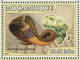 Snakes Stamp Cobras Bitis Nasicornis Thelotornis Kirtlandii S/S MNH #2998-3003