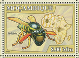 Bees Stamp Polubia Tiphiidae Apis Mellifera Scutellata S/S MNH #2936-3941