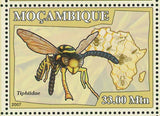 Bees Stamp Polubia Tiphiidae Apis Mellifera Scutellata S/S MNH #2936-3941