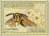 Bees Stamp Polubia Tiphiidae Apis Mellifera Scutellata S/S MNH #2936-3941