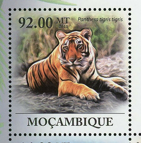 Bengal Tigers Stamp Panthera Tigris Tigris Souvenir Sheet MNH #4427-4432