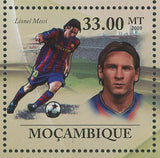 Soccer Players Stamp Cristiano Ronaldo Lionel Messi Sport S/S MNH #3675-3680
