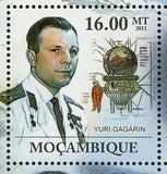 Yuri Gagarin Stamp First Human in Space Souvenir Sheet MNH #4598-4603